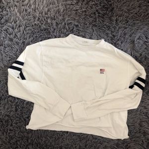 Brandy Melville Cropped Long Sleeve